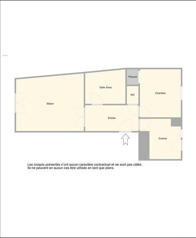 Appartement F2 à vendre - 2 pièces - 54.32 m2 - NICE - 06 - PROVENCE-ALPES-COTE-D-AZUR - Century 21 Etoile Immobilier