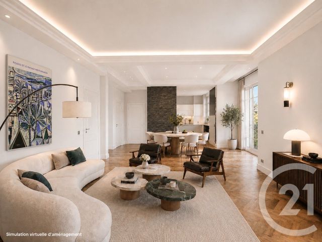 Appartement F4 à vendre - 4 pièces - 120.12 m2 - NICE - 06 - PROVENCE-ALPES-COTE-D-AZUR - Century 21 Etoile Immobilier