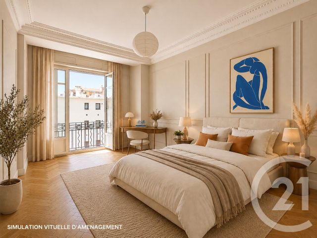 Appartement F4 à vendre - 4 pièces - 120.12 m2 - NICE - 06 - PROVENCE-ALPES-COTE-D-AZUR - Century 21 Etoile Immobilier