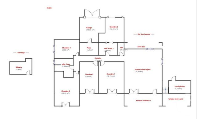 maison à vendre - 6 pièces - 104.77 m2 - LE THORONET - 83 - PROVENCE-ALPES-COTE-D-AZUR - Century 21 Etoile Immobilier